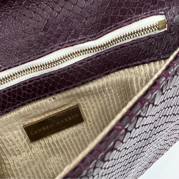 LAUREN MERKIN ZIPPER CLUTCH - Picture 5 of 5